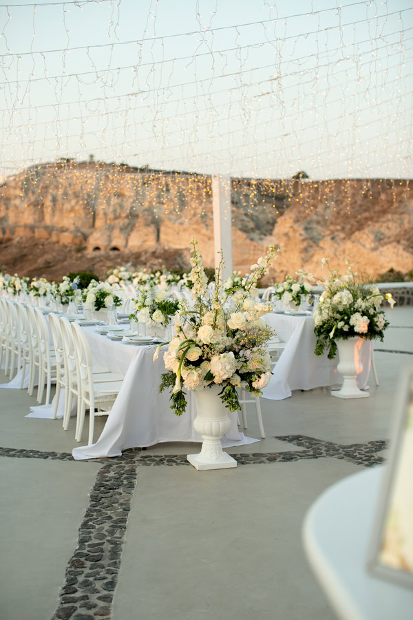 Destination Summer Wedding Beautiful Santorini
