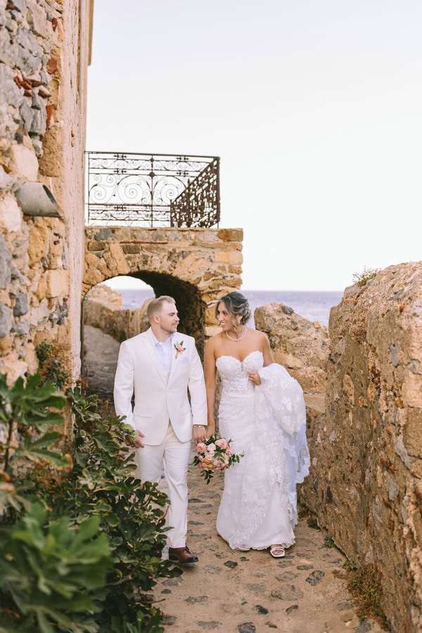 Dream Wedding Romantic Details Monemvasia