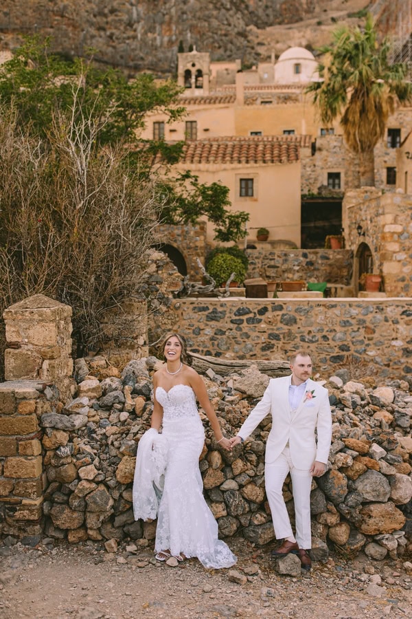 Dream Wedding Romantic Details Monemvasia