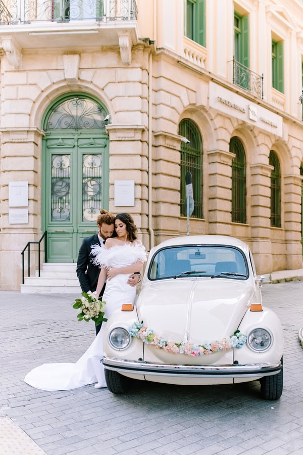 Dreamy Styled Shoot Crete With Romantic Florals Ombre Details