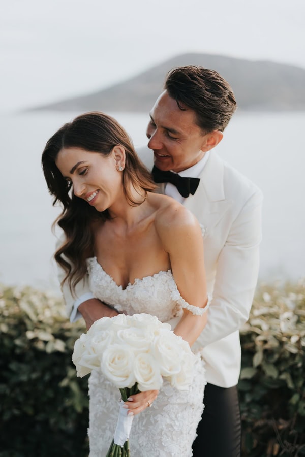 Elegant Spring Wedding White Flowers Stylish Details