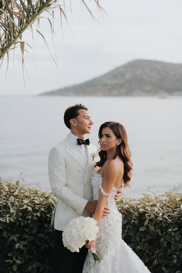 Elegant Spring Wedding White Flowers Stylish Details