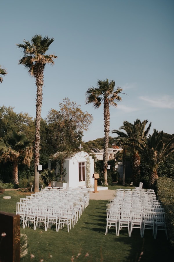 Elegant Spring Wedding White Flowers Stylish Details