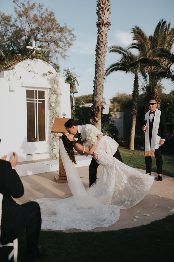 Elegant Spring Wedding White Flowers Stylish Details