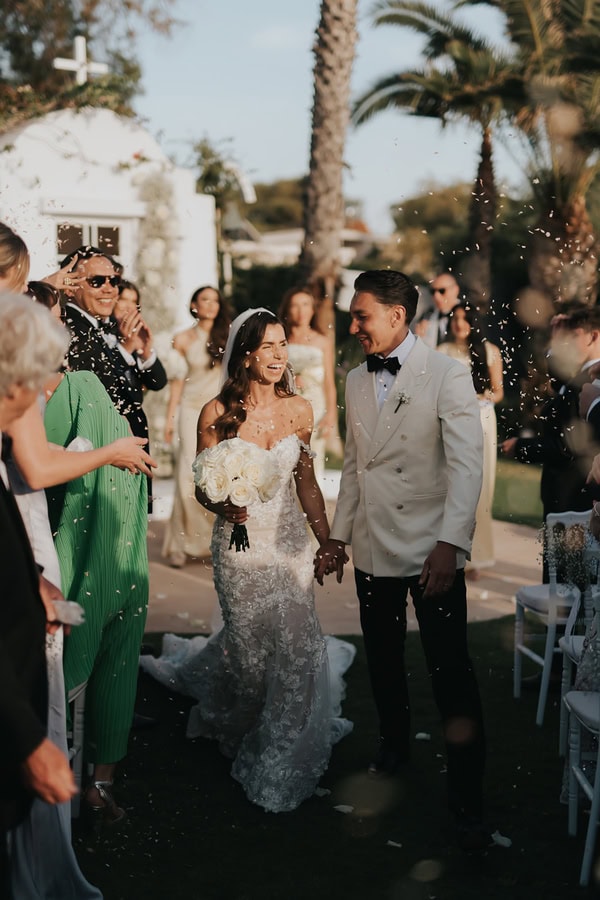 Elegant Spring Wedding White Flowers Stylish Details