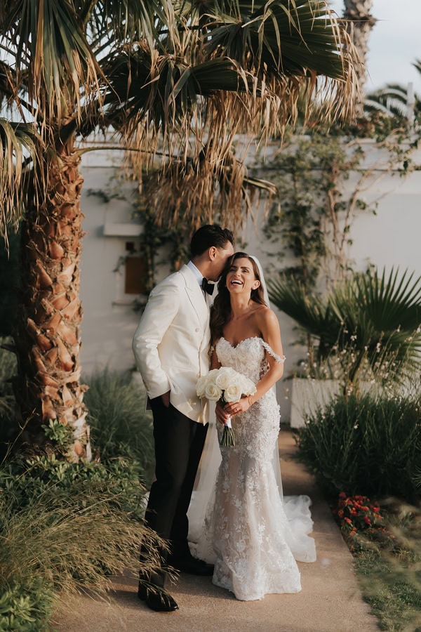 Elegant Spring Wedding White Flowers Stylish Details