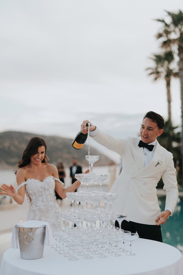 Elegant Spring Wedding White Flowers Stylish Details