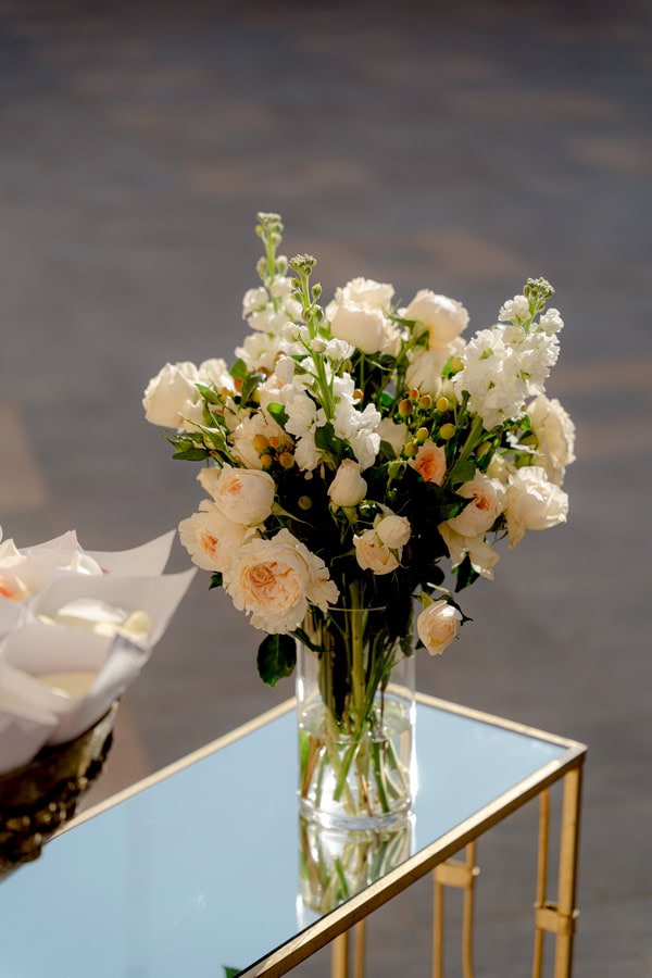 Fall Wedding Nicosia Elegance White Florals