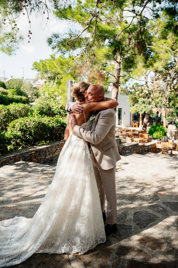 Romantic Destination Wedding Minos Beach Art Hotel