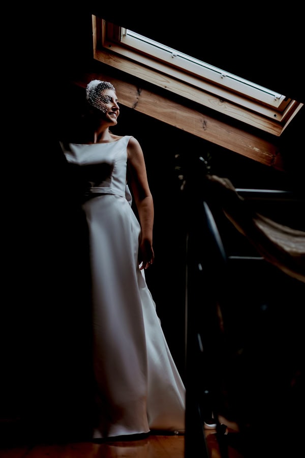 Romantic Fall Wedding White Blush Pink Hues