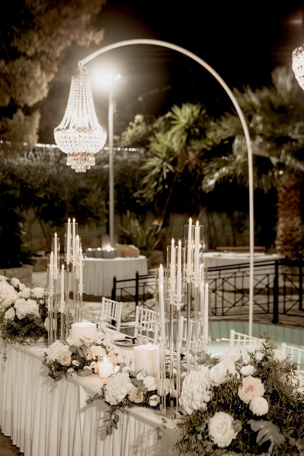 Romantic Fall Wedding White Blush Pink Hues