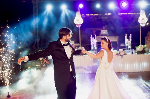 Romantic Fall Wedding White Blush Pink Hues