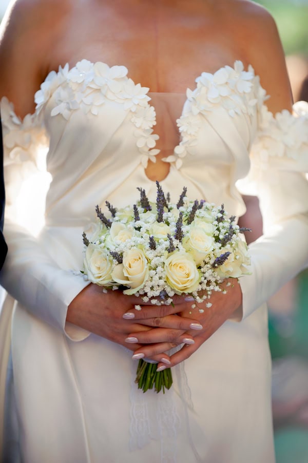 Romantic Spring Wedding Levender Details