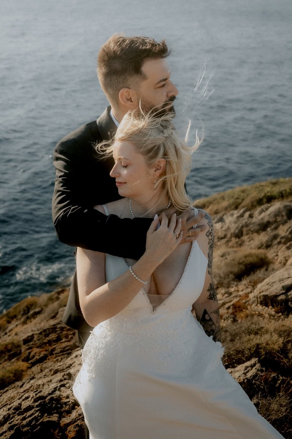 Romantic Summer Wedding Pale Peach Blooms