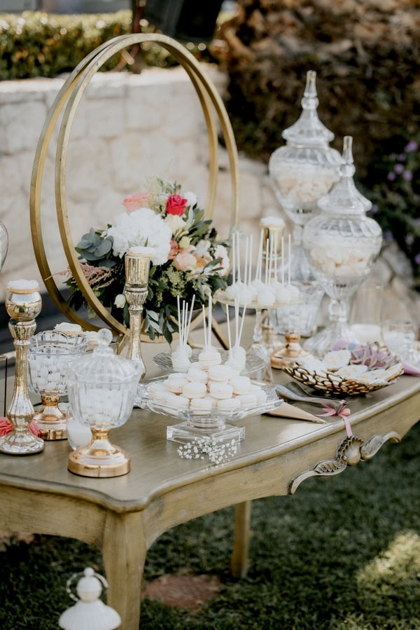 Romantic Summer Wedding Pale Peach Blooms