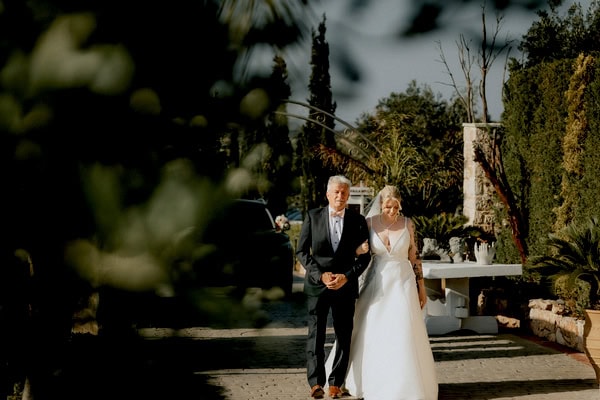 Romantic Summer Wedding Pale Peach Blooms