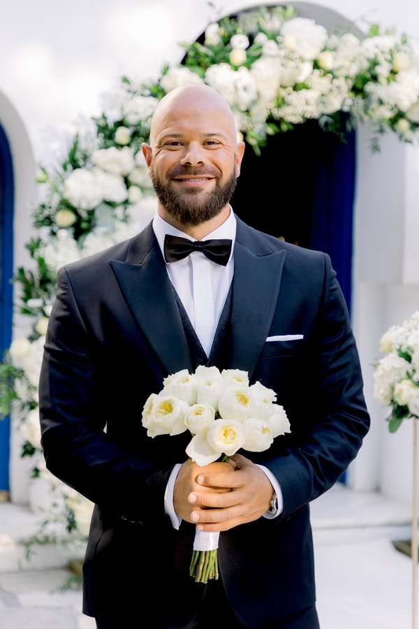 Romantic Summer Wedding White Flowers Chic Details