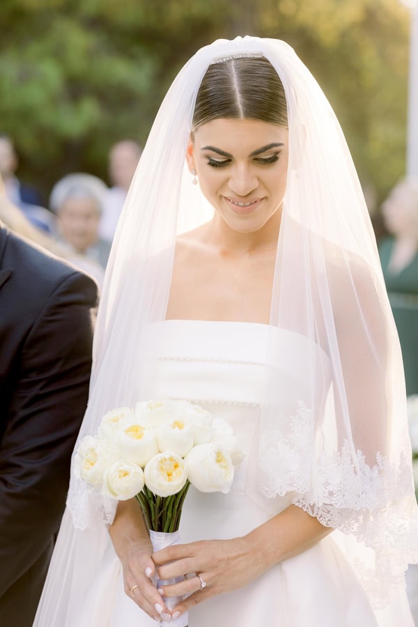 Romantic Summer Wedding White Flowers Chic Details