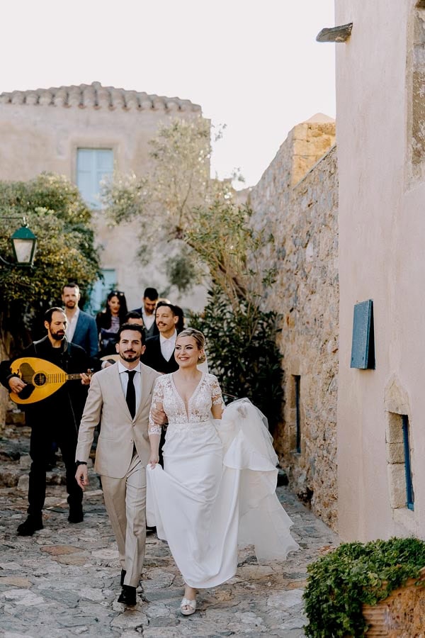 Spring Wedding Monemvasia Prettiest Colors