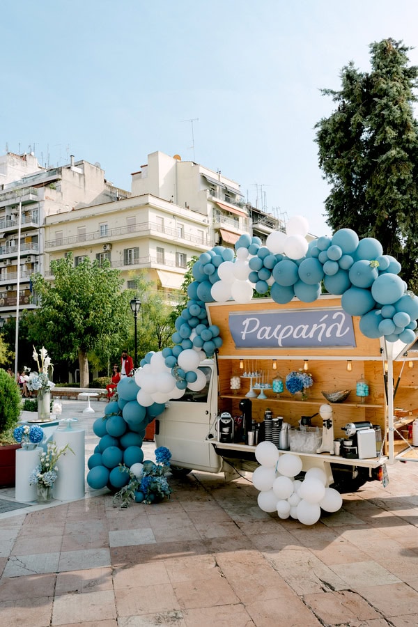 Summer Chic Wedding Baptism Thessaloniki All White Flowers