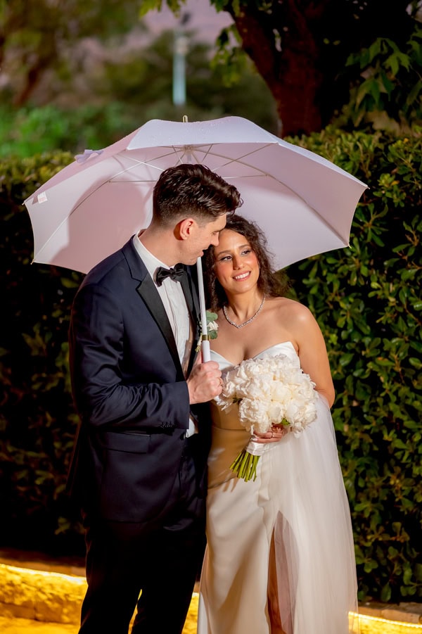 Summer Wedding Athens White Blooms