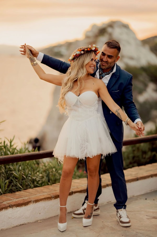 Summer Wedding Baptism Colorful Florals