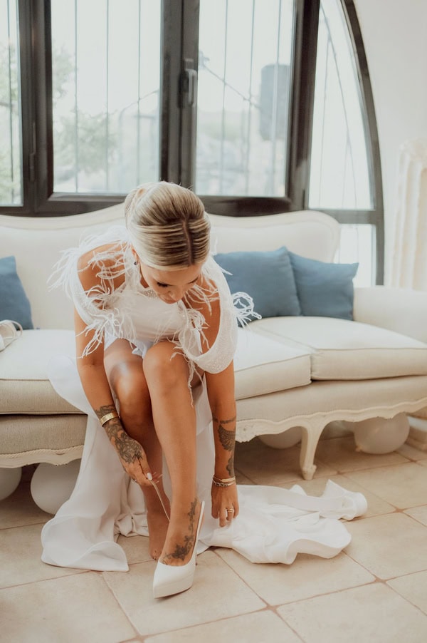 Summer Wedding Baptism Colorful Florals