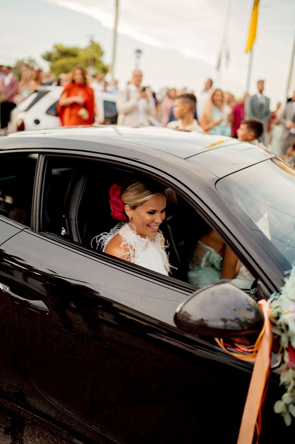 Summer Wedding Baptism Colorful Florals