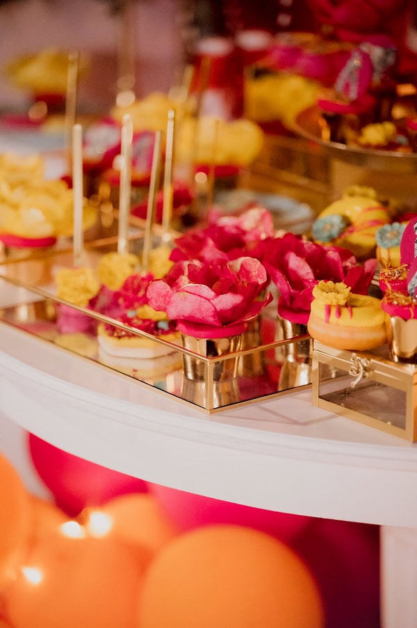 Summer Wedding Baptism Colorful Florals