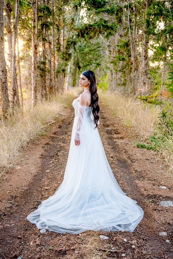 Winter Wedding Nicosia Pale Blue Hydrangeas
