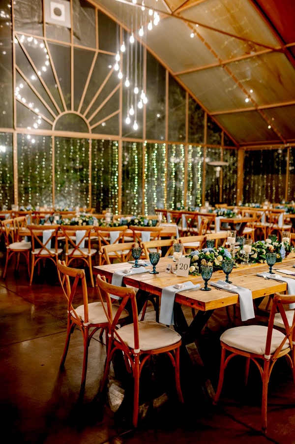 Winter Wedding Nicosia Pale Blue Hydrangeas