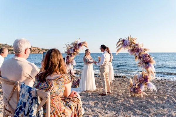 Boho Spring Beach Wedding Beautiful Details