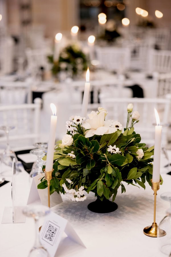 Chic Decorative Ideas Wedding Black White Details