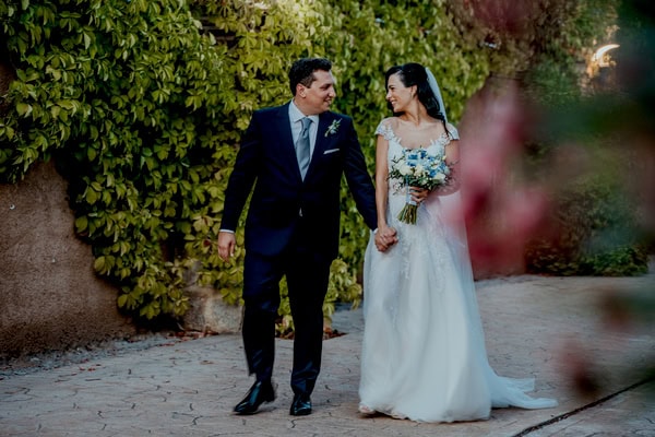 Chic Summer Wedding Blue Hydrangea Athens