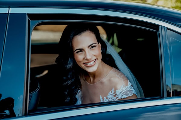 Chic Summer Wedding Blue Hydrangea Athens