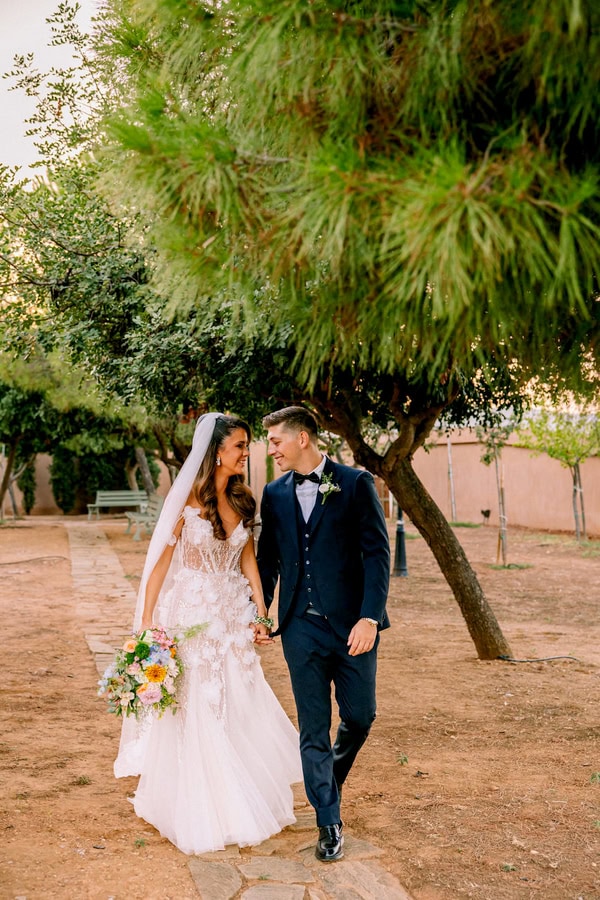 Fall Romantic Wedding Ktima Laas