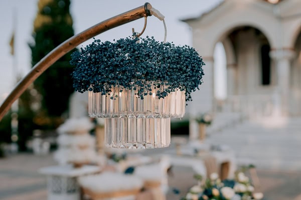 Fall Wedding Deep Blue Sades