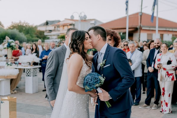 Fall Wedding Deep Blue Sades