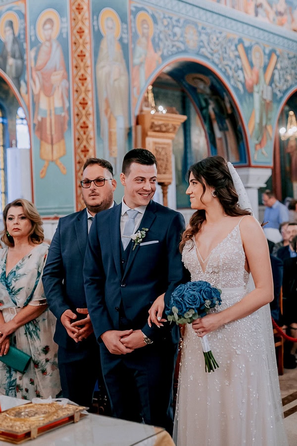 Fall Wedding Deep Blue Sades
