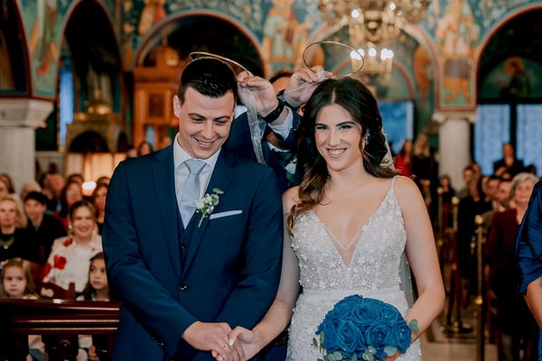 Fall Wedding Deep Blue Sades