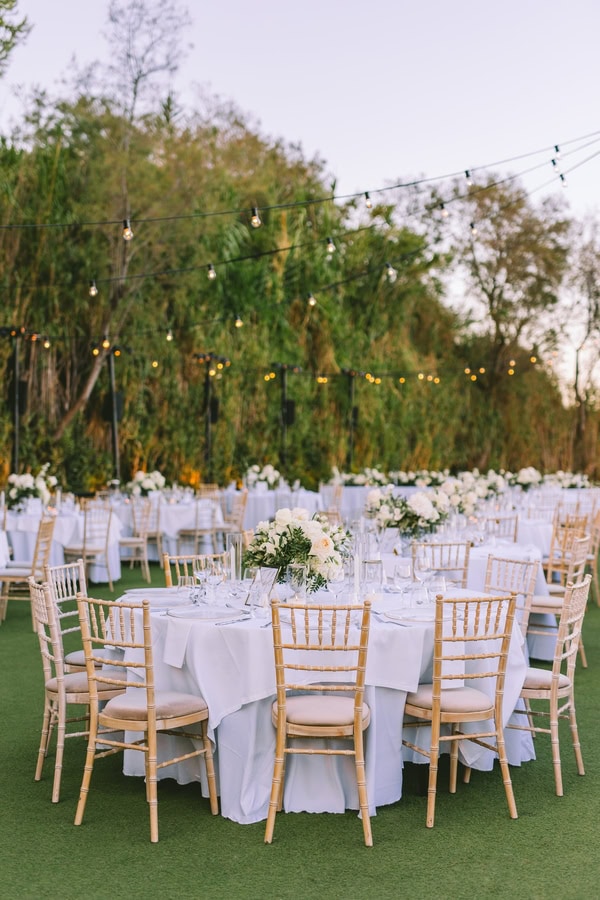 Gorgeous Destination Wedding Elegant White Bloom Olive Leaves