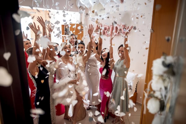 Lovely Summer Wedding Thessaloniki White Blooms