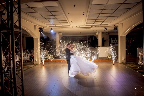 Lovely Summer Wedding Thessaloniki White Blooms