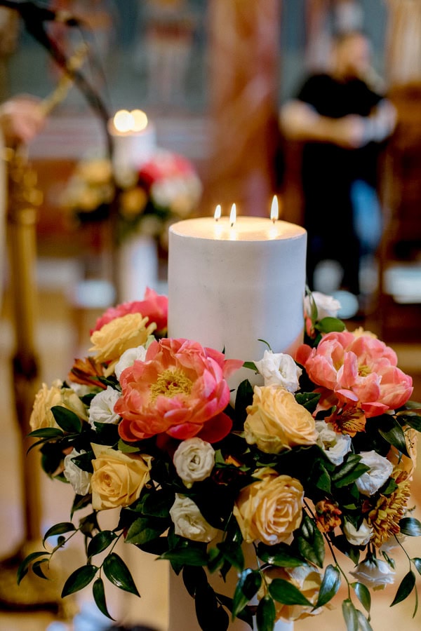 Pretty Spring Wedding Ktima Elena Colorful Blooms