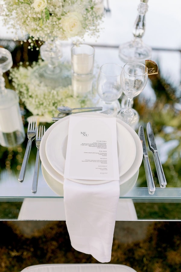 Romantic Destination Wedding Chania Gorgeous White Floral Creations