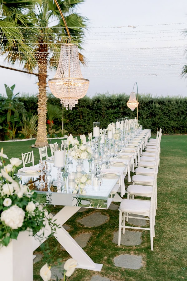 Romantic Destination Wedding Chania Gorgeous White Floral Creations