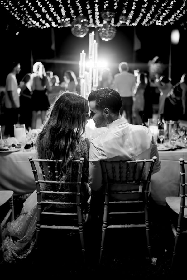 Romantic Wedding Chalkidiki Gold Black Details