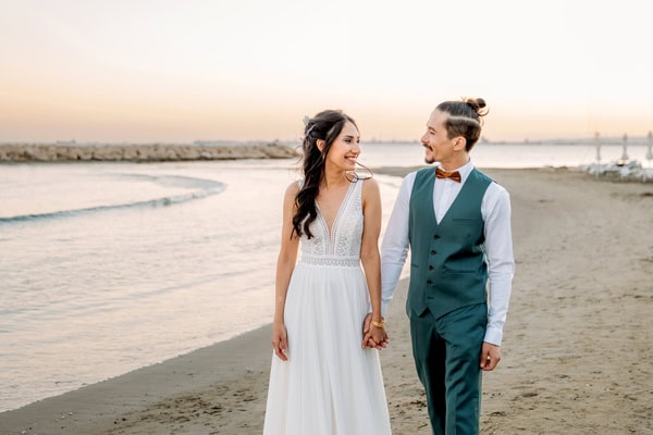 Ρομαντικός γάμος στη Λάρνακα με πολύχρωμα λουλούδια  | Κατερίνα & Νικόλας