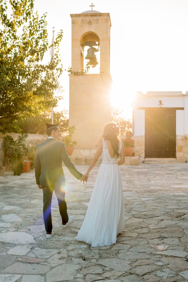 Romantic Wedding Larnaca Colorful Flowers