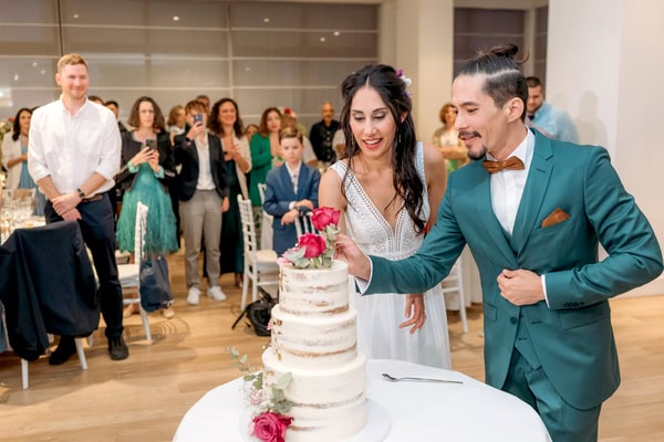 Romantic Wedding Larnaca Colorful Flowers